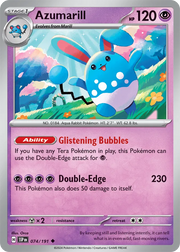 Azumarill 074/191 · Normal (Surging Sparks)