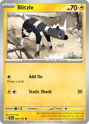 Blitzle 062/191 · Reverse Holofoil (Surging Sparks)