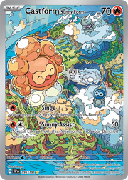 Castform Sunny Form 195/191 (Surging Sparks)