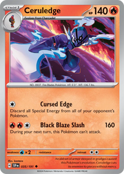 Ceruledge 035/191 · Normal (Surging Sparks)