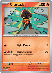 Charcadet 033/191 · Normal (Surging Sparks)