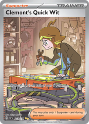 Clemont's Quick Wit 243/191 (Surging Sparks)