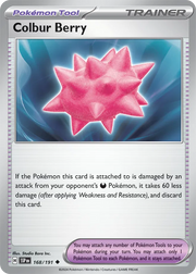 Colbur Berry 168/191 · Normal (Surging Sparks)