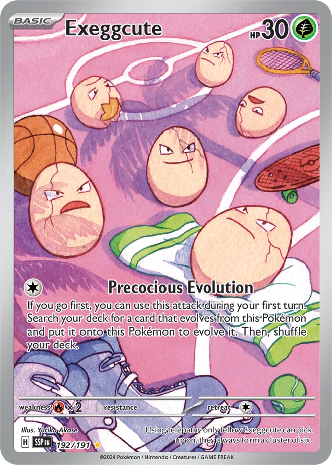 Exeggcute 192/191 (Surging Sparks)