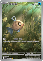 Feebas Surging Sparks Illustration Rare 198/191