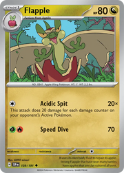 Flapple 139/191 · Normal (Surging Sparks)