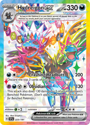 Hydreigon ex Surging Sparks Ultra Rare 223/191