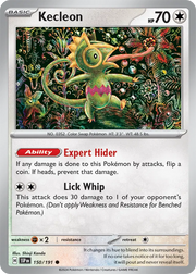 Kecleon 150/191 · Normal (Surging Sparks)