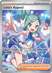 Lisia's Appeal 234/191 · Holofoil (Surging Sparks)