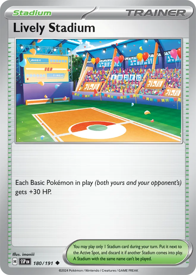 Lively Stadium 180/191 · Normal (Surging Sparks)