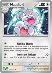 Maushold 158/191 · Normal (Surging Sparks)