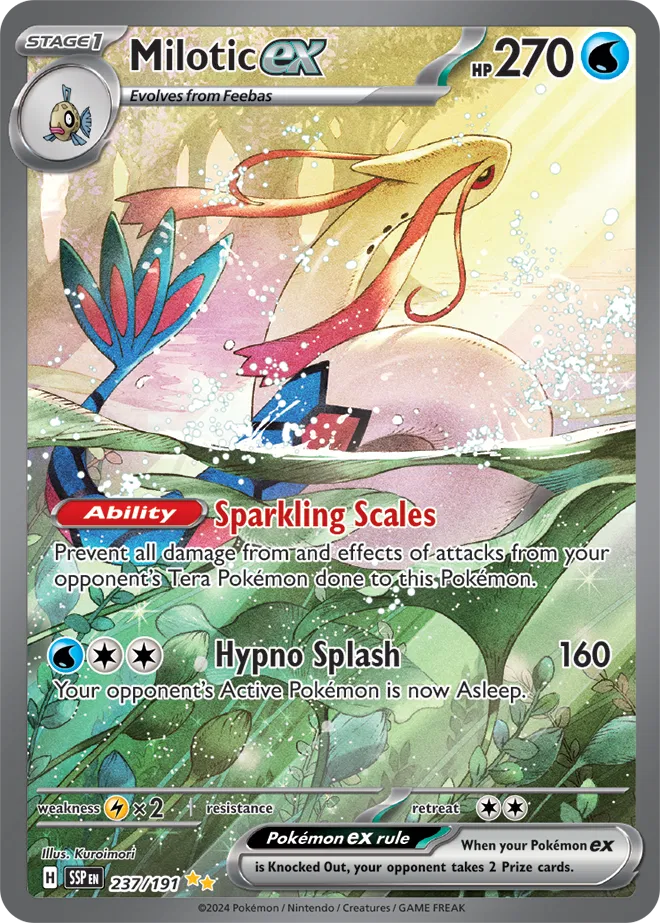 Milotic ex 237/191 (Surging Sparks)