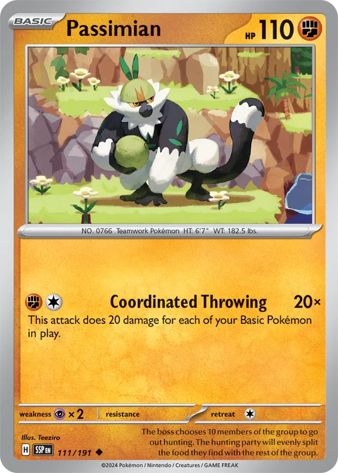 Passimian 111/191 · Normal (Surging Sparks)