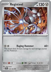 Registeel 125/191 · Normal (Surging Sparks)