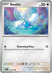 Swablu 148/191 · Normal (Surging Sparks)