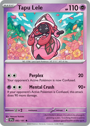 Tapu Lele 092/191 · Holofoil (Surging Sparks)