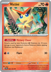 Victini 021/191 · Reverse Holofoil (Surging Sparks)