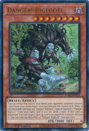 Danger! Bigfoot! (UR) RA03-EN019 (Quarter Century Bonanza)