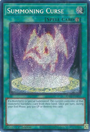 Summoning Curse (Secret Rare) RA03-EN057 (Quarter Century Bonanza)