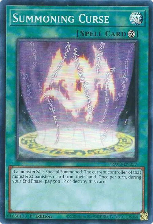 Summoning Curse RA03-EN057 (Quarter Century Bonanza)