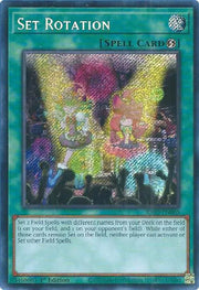 Set Rotation (Secret Rare) RA03-EN065 (Quarter Century Bonanza)