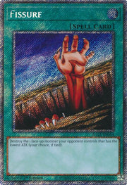 Fissure (Platinum Secret Rare) RA03-EN084 (Quarter Century Bonanza)