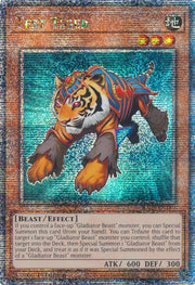 Test Tiger (Quarter Century Secret Rare) RA03-EN189 (Quarter Century Bonanza)