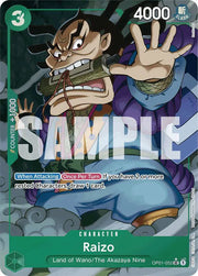 Raizo (Full Art) OP01-052 · Foil (Premium Booster)