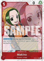 Makino (Jolly Roger Foil) OP02-015 (Premium Booster)