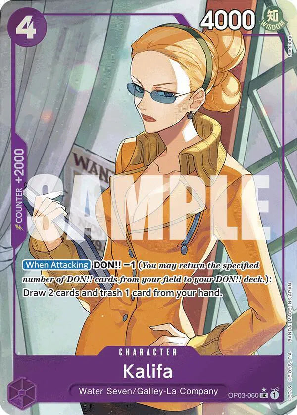 Kalifa (Full Art) OP03-060 (Premium Booster)