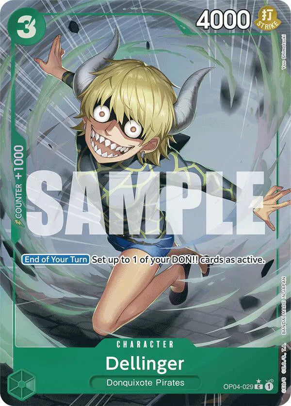 Dellinger (Full Art) OP04-029 · Foil (Premium Booster)