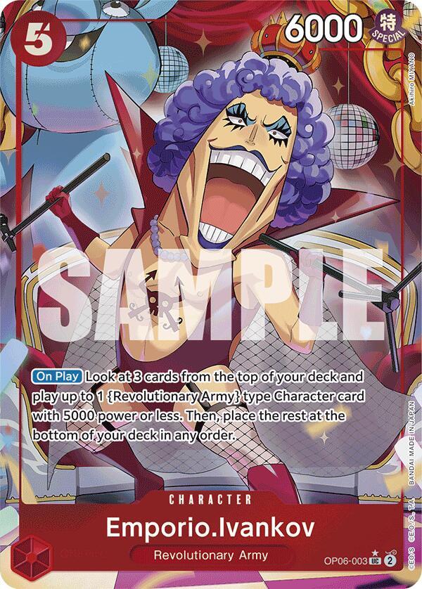 Emporio.Ivankov (Full Art) OP06-003 (Premium Booster)