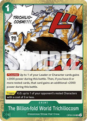 The Billion-fold World Trichiliocosm (Jolly Roger Foil) OP06-038 (Premium Booster)