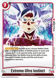 Extreme Ultra Instinct FB04-022 · Holofoil (Ultra Limit)