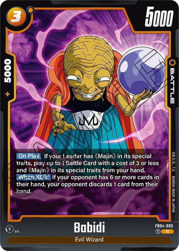 Babidi FB04-085 · Holofoil (Ultra Limit)