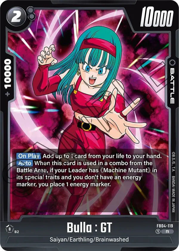 Bulla : GT FB04-119 · Holofoil (Ultra Limit)
