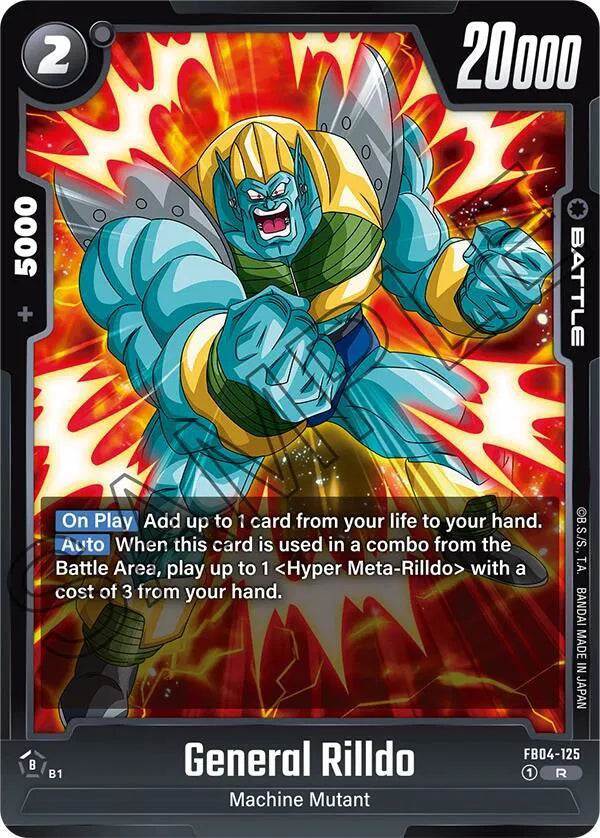 General Rilldo FB04-125 · Holofoil (Ultra Limit)