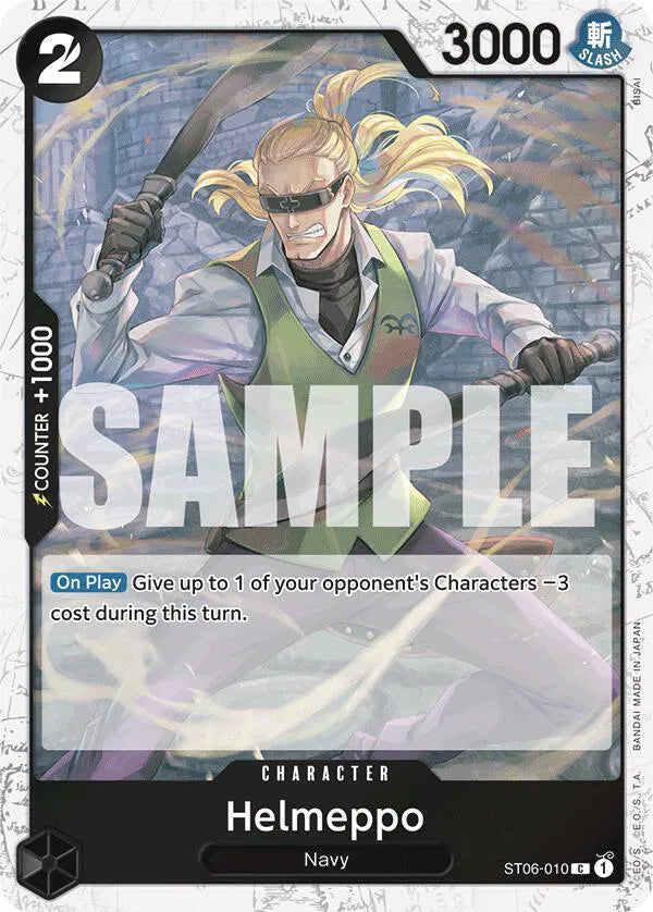 Helmeppo (Jolly Roger Foil) ST06-010 (Premium Booster)