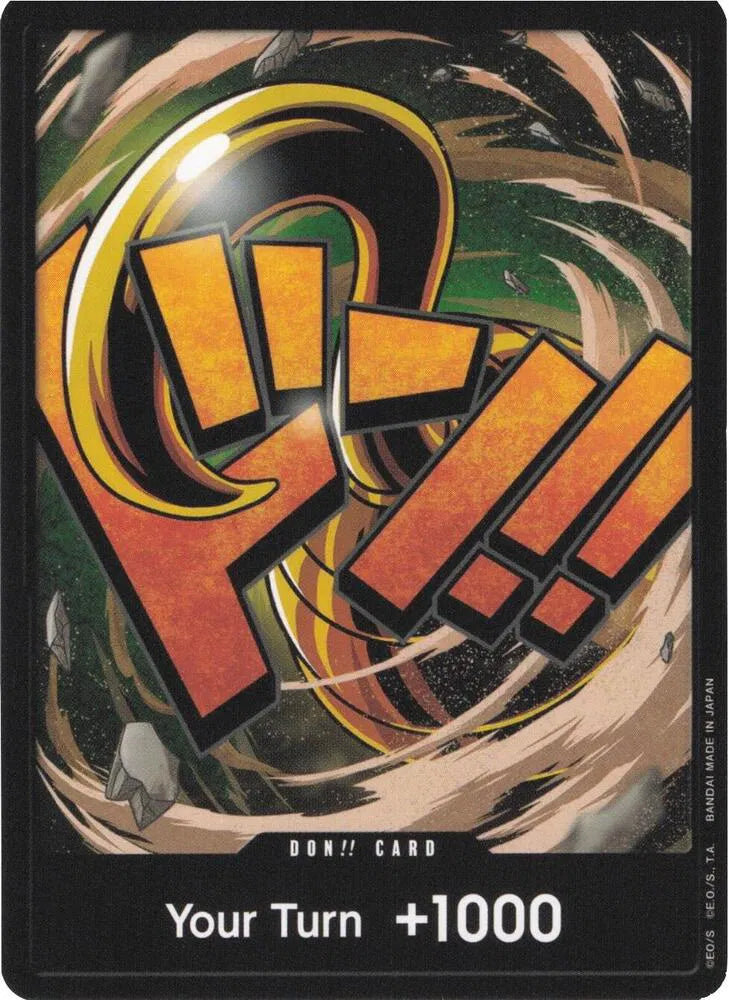 DON!! Card (Crocodile) · Foil (Premium Booster)