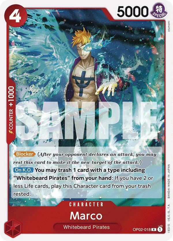 Marco (Reprint) OP02-018 (Premium Booster)