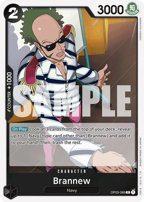 Brannew (Reprint) OP03-089 · Foil (Premium Booster)