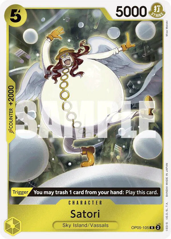 Satori (Reprint) OP05-105 (Premium Booster)
