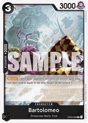 Bartolomeo (OP04-089) (Reprint) (Premium Booster)