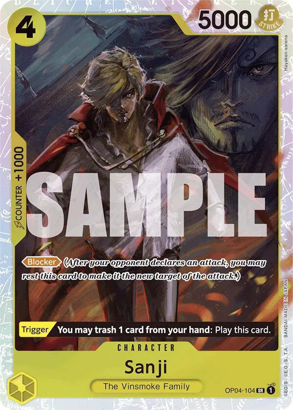 Sanji (Reprint) OP04-104 · Foil (Premium Booster)