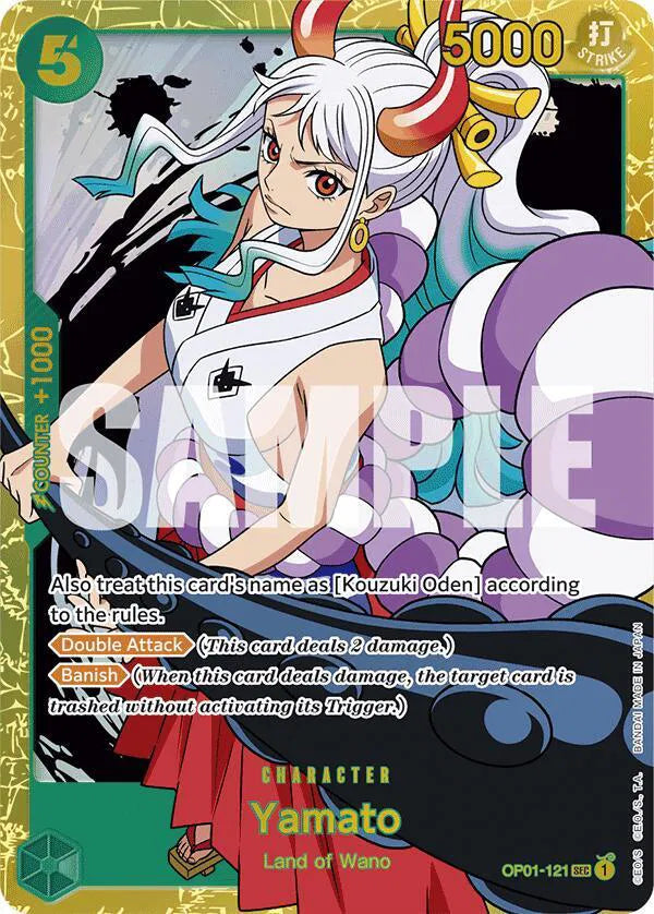 Yamato (OP01-121) (Reprint) (Premium Booster)