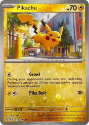 Pikachu (Reverse Cosmos Holo) 018/091 (Miscellaneous Cards & Products)