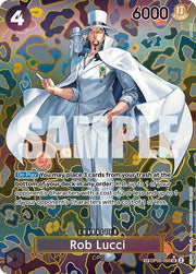 Rob Lucci OP05-093 SR Alt Art SP One Piece Card Game TCG