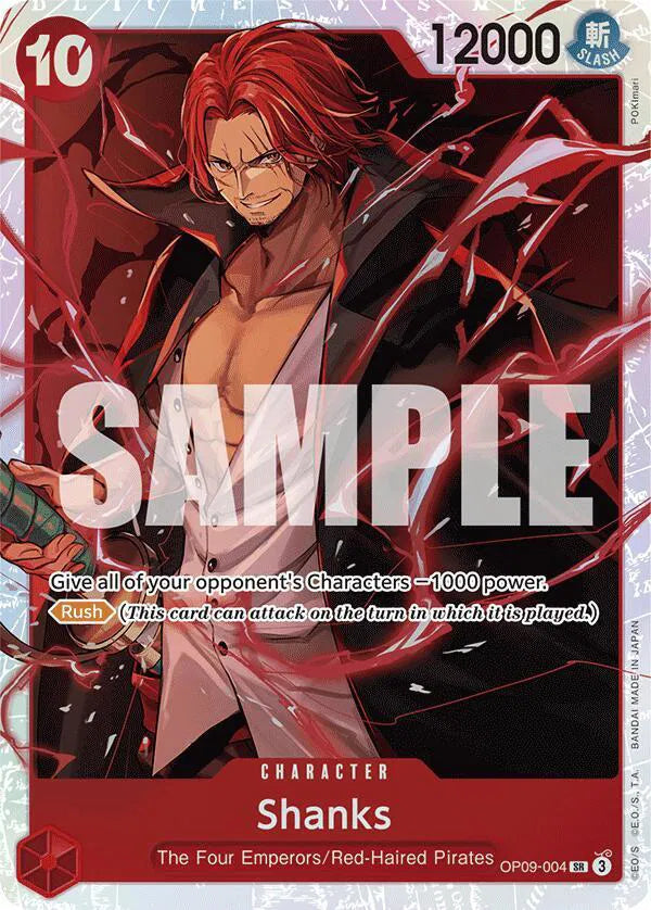 Shanks (004) Emperors in the New World SR OP09-004