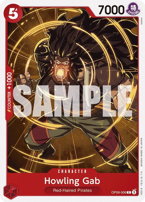 Howling Gab OP09-006 (Emperors in the New World)