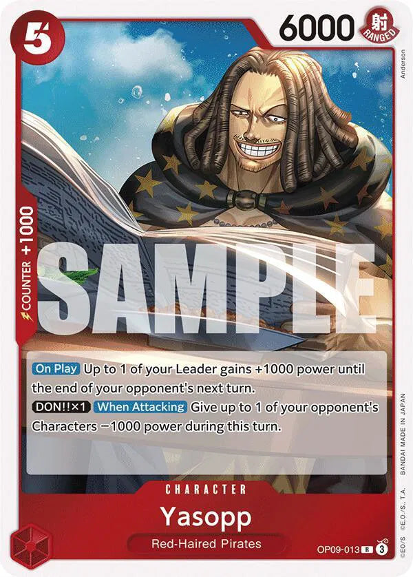Yasopp OP09-013 (Emperors in the New World)